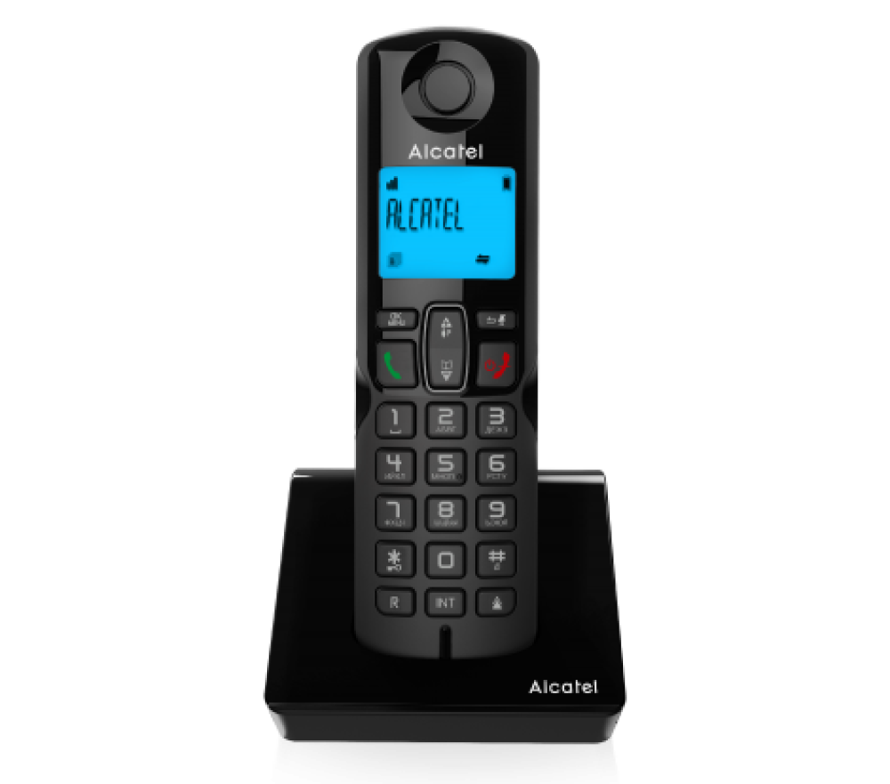 Радиотелефон ALCATEL S230 черный