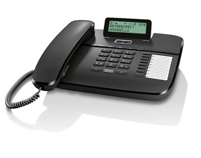 Проводной телефон Gigaset DA710 (черный)  СТБ  