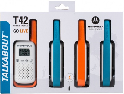 Портативная радиостанция Motorola Talkabout T42 Quad Pack