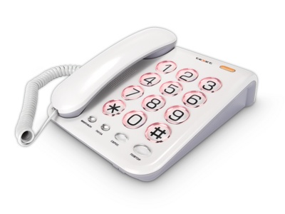 Проводной телефон TeXet TX-262 серый