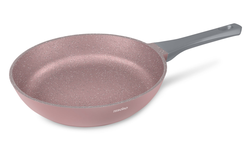 Сковорода Tesoro Florence Induction total pink TF1620tpi 20см