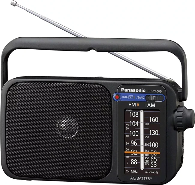 Радиоприемник Panasonic RF-2400DEE-K черный