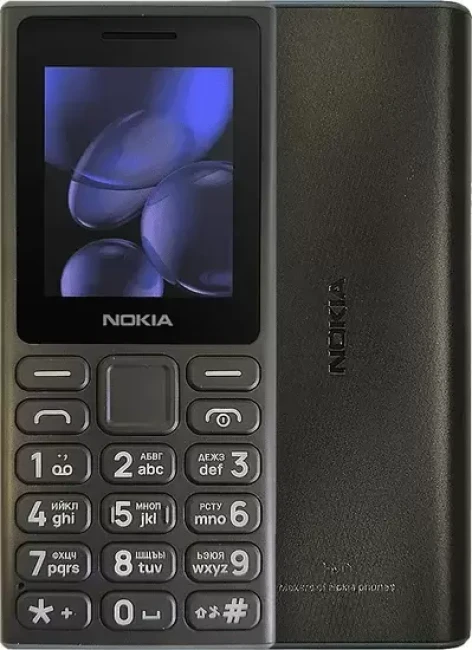 Мобильный телефон Nokia 108 4G (2024) Dual SIM TA-1627 (черный)