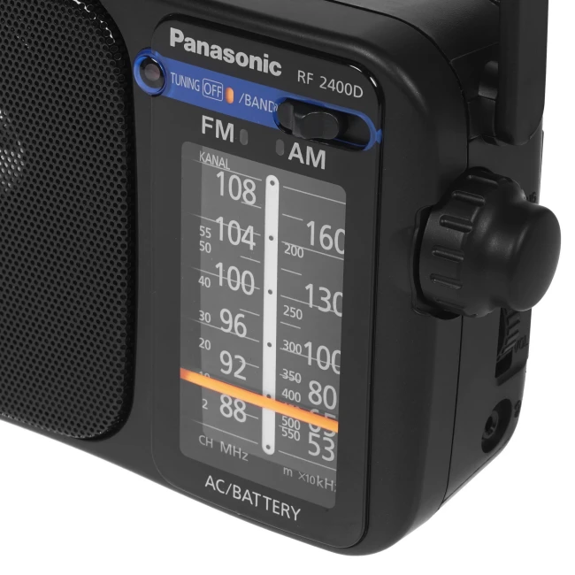 Радиоприемник Panasonic RF-2400DEE-K черный