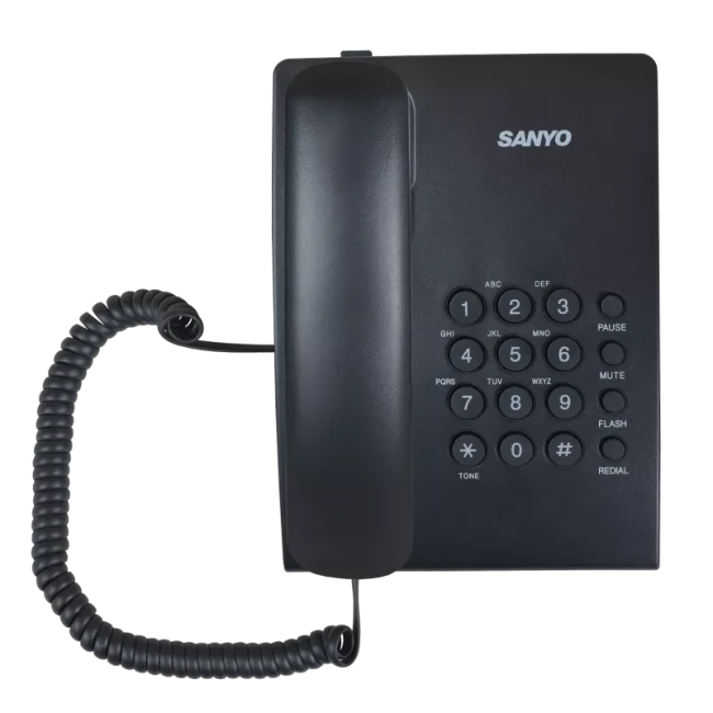 Проводной телефон Sanyo RA-S204B черный
