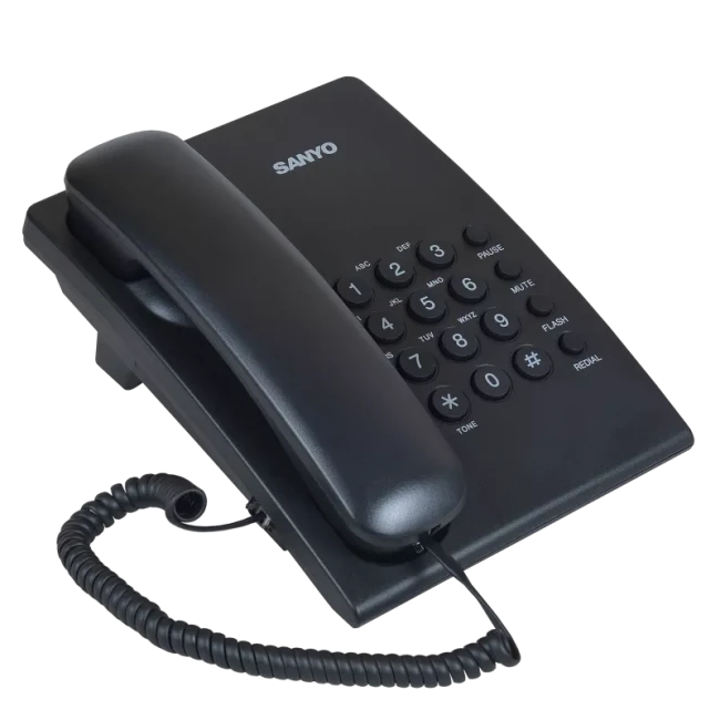 Проводной телефон Sanyo RA-S204B черный