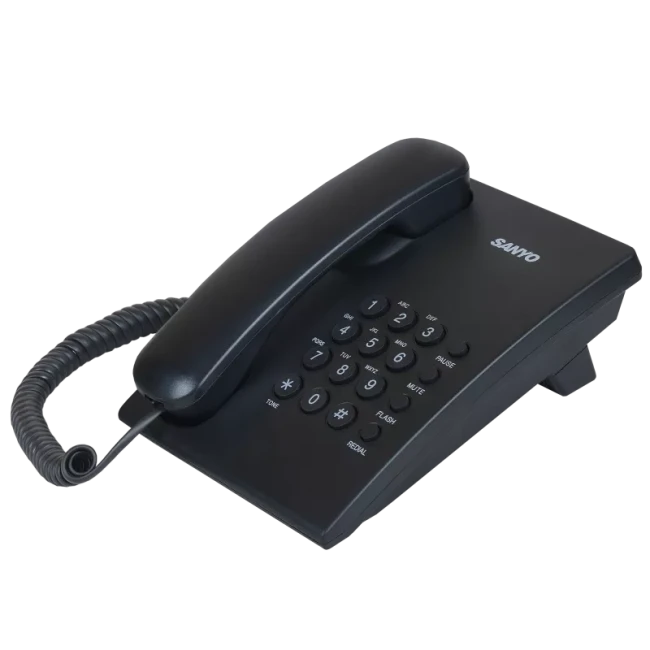 Проводной телефон Sanyo RA-S204B черный
