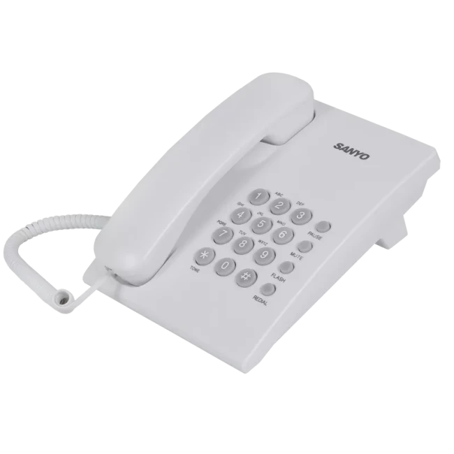 Проводной телефон Sanyo RA-S204W белый