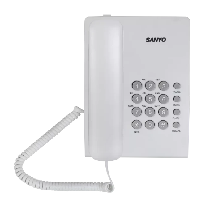 Проводной телефон Sanyo RA-S204W белый