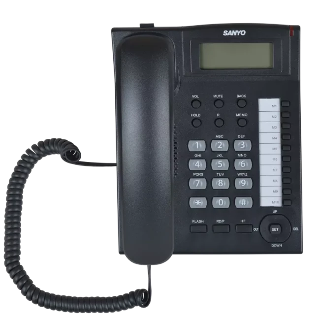 Проводной телефон Sanyo RA-S517B черный