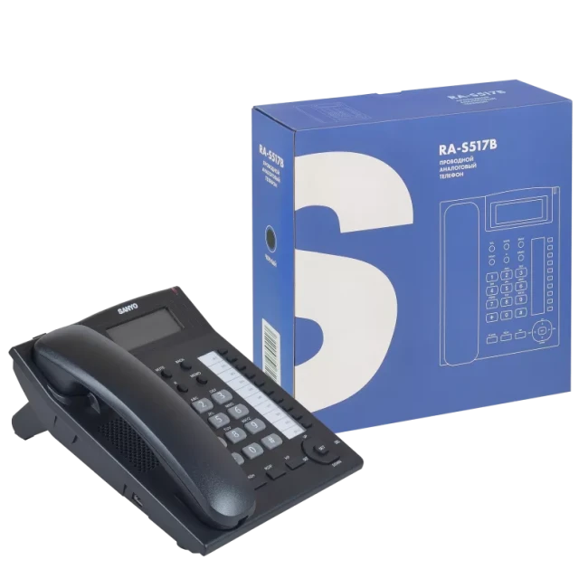Проводной телефон Sanyo RA-S517B черный