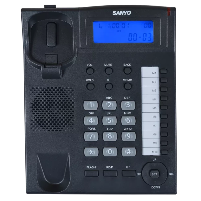 Проводной телефон Sanyo RA-S517B черный