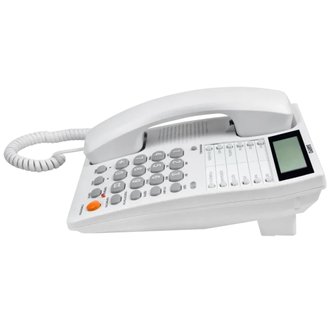 Проводной телефон Sanyo RA-S408W белый