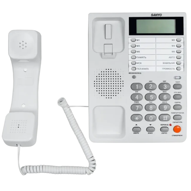 Проводной телефон Sanyo RA-S408W белый
