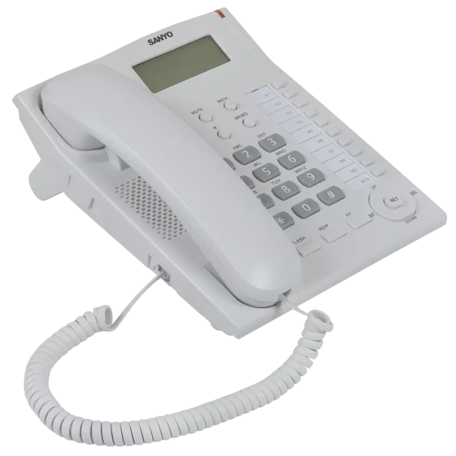 Проводной телефон Sanyo RA-S517W белый