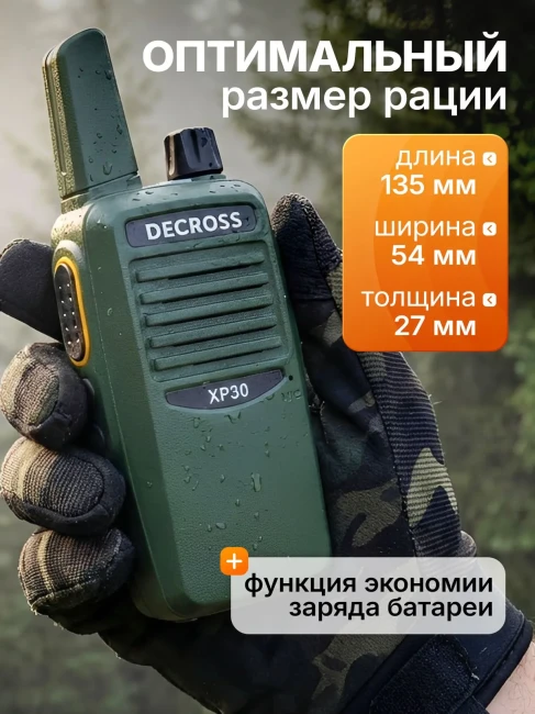 Радиостанция DECROSS XP30 