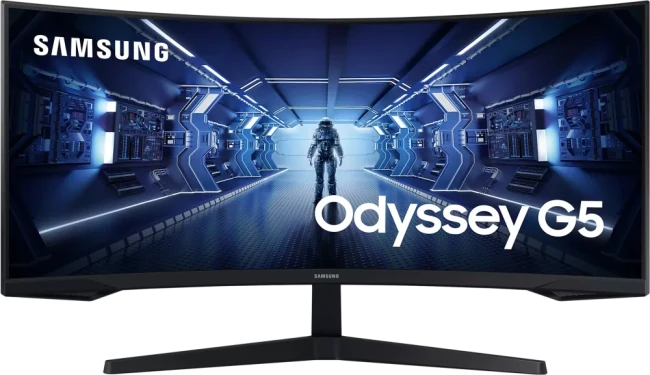 Монитор Samsung Odyssey G5 LC34G55TWWIXCI