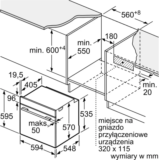 Духовой шкаф Bosch HBA534EB3
