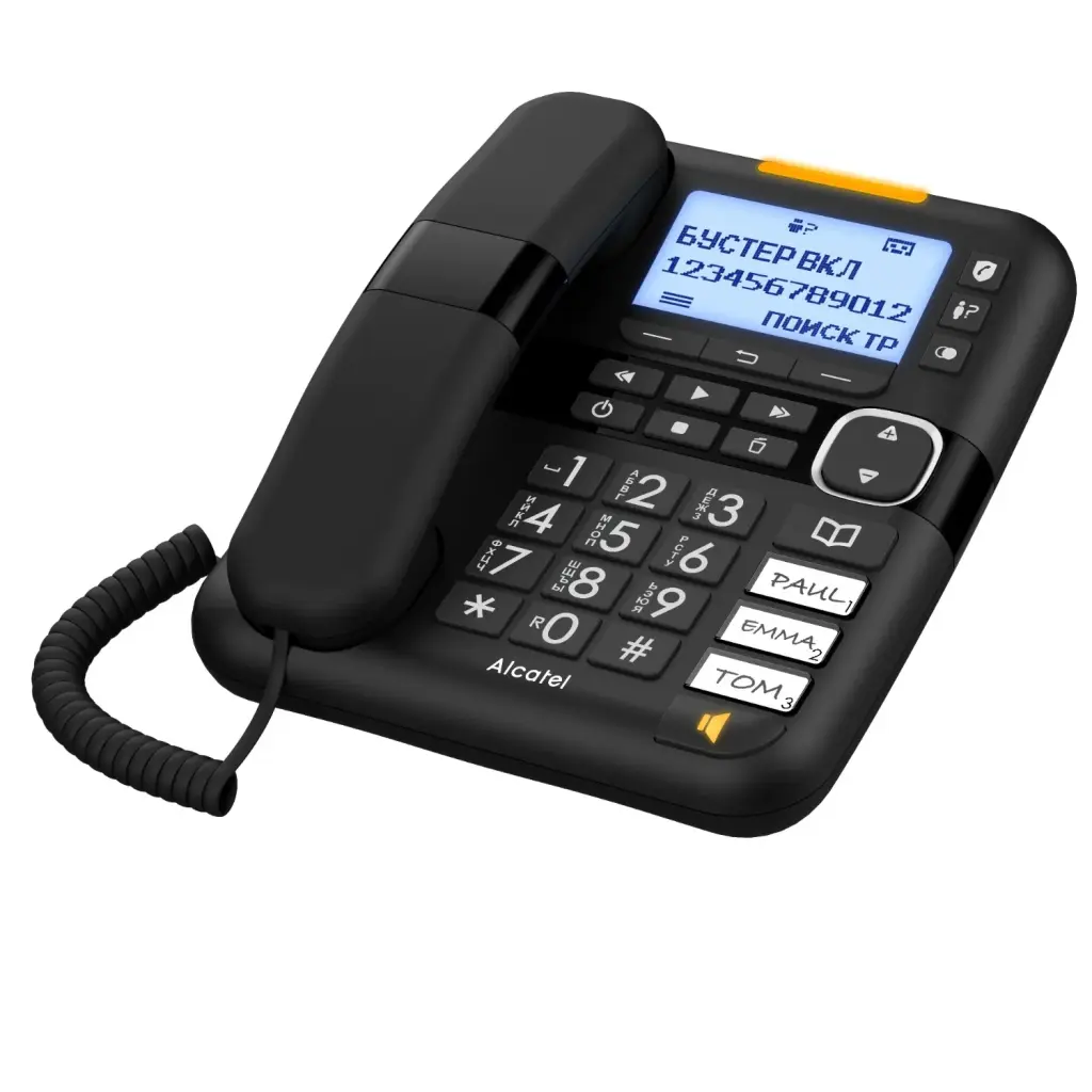 Радиотелефон ALCATEL R100 COMBO черный