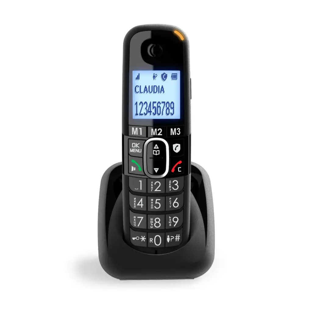 Радиотелефон ALCATEL R100 COMBO черный