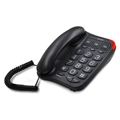 Проводной телефон TeXet TX-214 Black