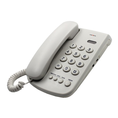 Проводной телефон TeXet TX-241 White (светло-серый) 