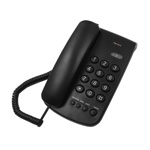 Проводной телефон TeXet TX-241 Black (чёрный) - фото