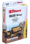 Мешок-пылесборник Filtero FLS 01(S-bag) (4) ЭКОНОМ для пылесосов Electrolux, Philips, Aeg, Bork, Zanussi - фото