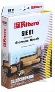 Мешок-пылесборник Filtero SIE 01(4) ЭКОНОМ для пылесосов Bosch, Siemens, Conti, Karcher, Shivaki, Ufesa