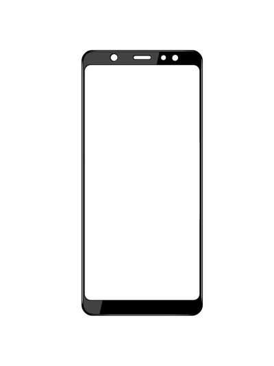 Защитное стекло samsung для Galaxy S8 MediaGadget 3D FULL COVER GLASS (полноклеевое, черная рамка) - фото