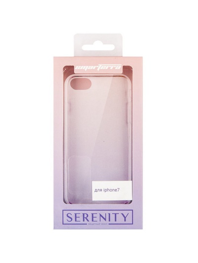 Чехол - наклакдка Smarterra Serenity для iPhone 7 (TPU прозрачный)