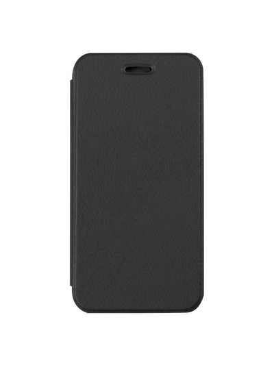Чехол - флип Clever Case SHELLCASE для Apple Iphone 6 plus (PU, черный) - фото