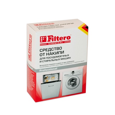 Filtero Средство от накипи для стиральных и посудомоечных машин, 200 гр., арт. 601