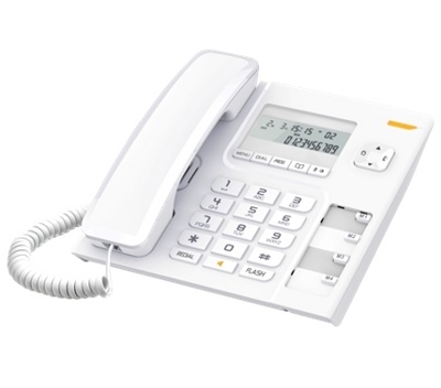 Проводной телефон Alcatel T56 цвет: белый