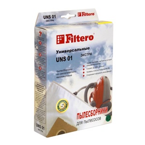 Мешок-пылесборник Filtero UNS 01(4) ЭКОНОМ для пылесосов всех марок - универсальный