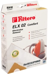 Пылесборники Filtero ELX 02 (4) Comfort для пылесосов  ELECTROLUX и AEG - фото