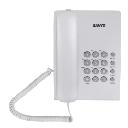 Проводной телефон Sanyo RA-S204W белый - фото