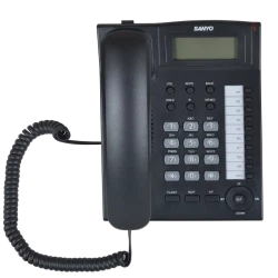Проводной телефон Sanyo RA-S517B черный - фото