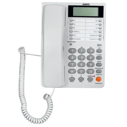 Проводной телефон Sanyo RA-S408W белый - фото