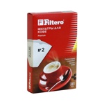 Filtero фильтры для кофе, №2/40, белые - фото