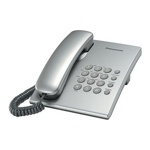 Телефон проводной Panasonic KX-TS2350RUS Серебро СТБ - фото