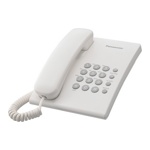 Телефон проводной Panasonic KX-TS2350RUW Белый СТБ - фото