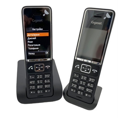 Радиотелефон Gigaset Comfort 550 Duo RUS (черный) 