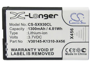 Аккумуляторная батарея Li-Ion для телефона Gigaset SL930A - фото2