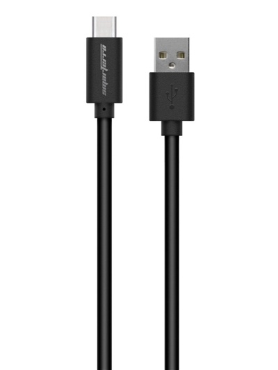 USB-кабель Smarterra STR-TC001 USB type C (1м, PVC, черный) - фото2