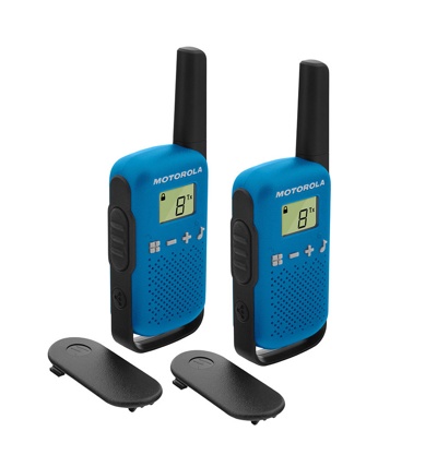 Радиостанция Motorola Talkabout T42 синий, Безлицензионная 2 рации в комплекте, до 4км
