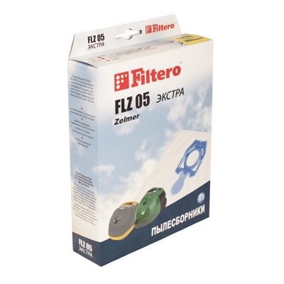 Мешок-пылесборник Filtero FLZ 05(3) ЭКСТРА для пылесосов ZELMER